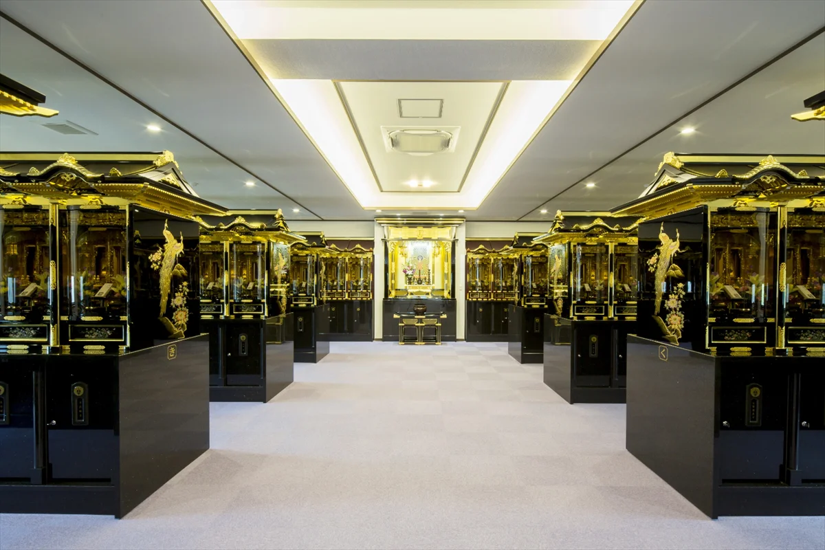 納骨堂　納骨壇施工実績画像