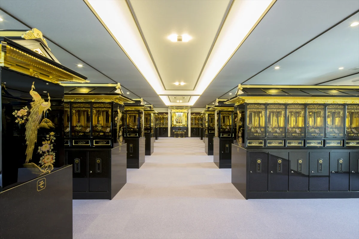 納骨堂　納骨壇施工実績画像