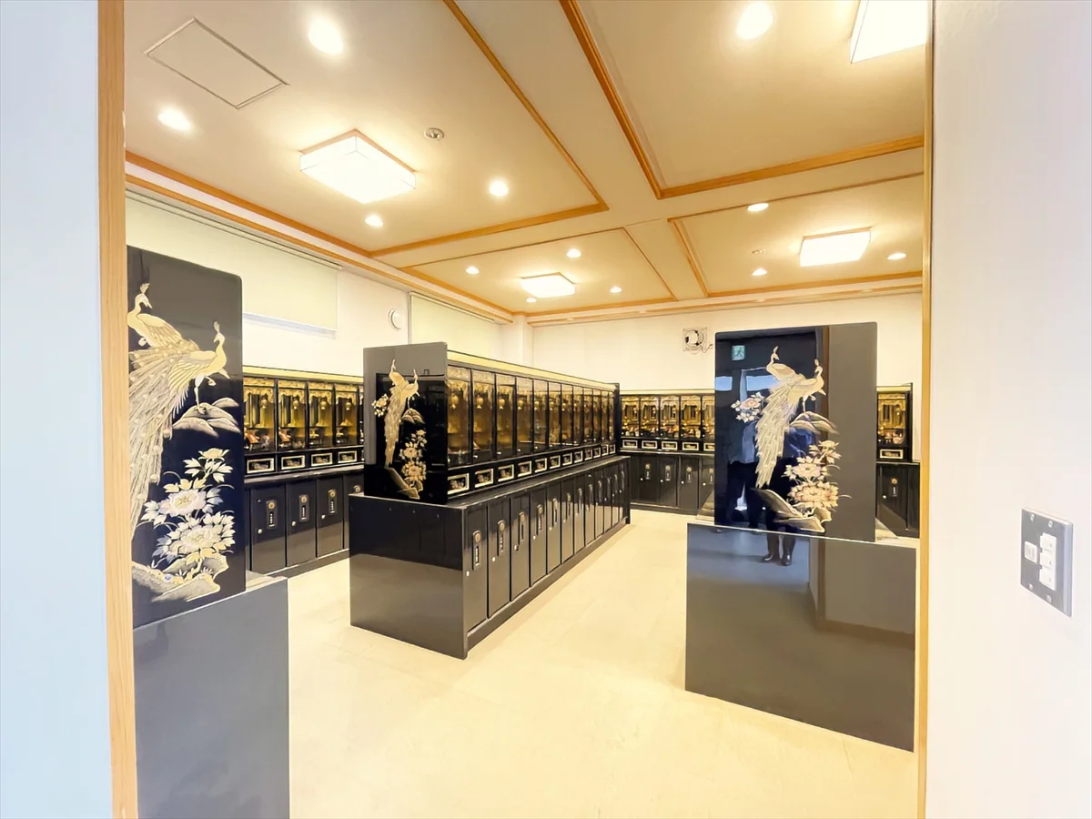 納骨堂　納骨壇施工実績画像