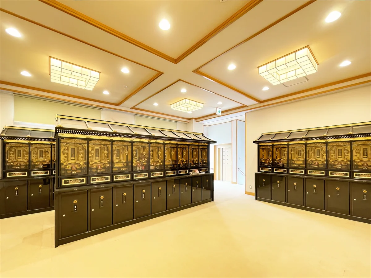 納骨堂　納骨壇施工実績画像