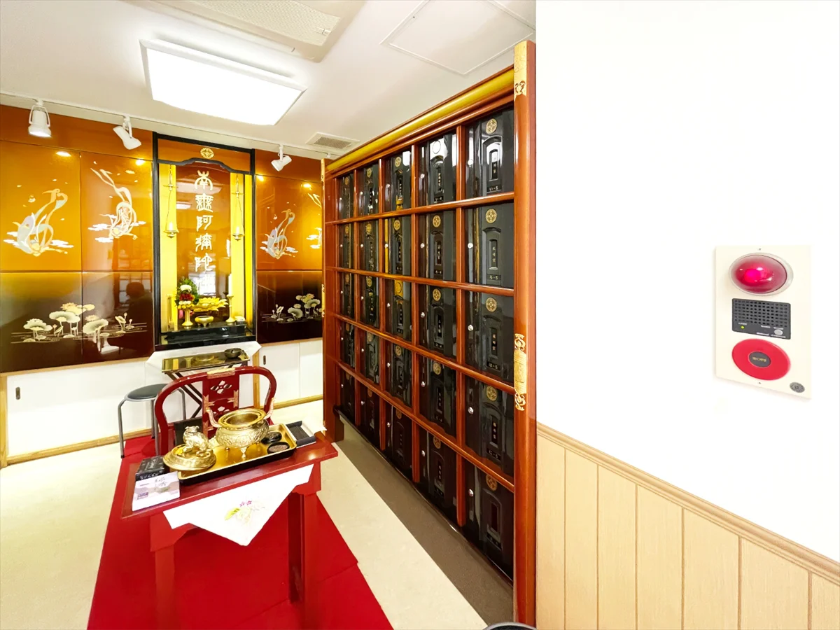 納骨堂　納骨壇施工実績画像