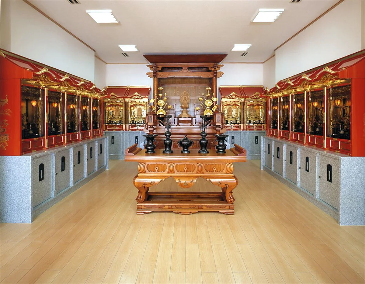 納骨堂　納骨壇施工実績画像