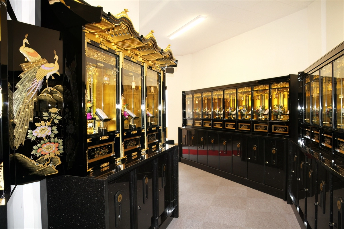納骨堂　納骨壇施工実績画像