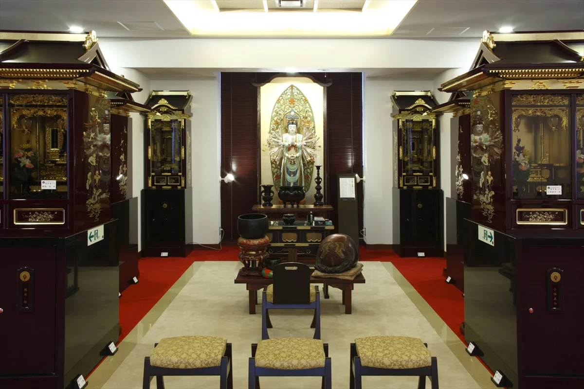 納骨堂　納骨壇施工実績画像