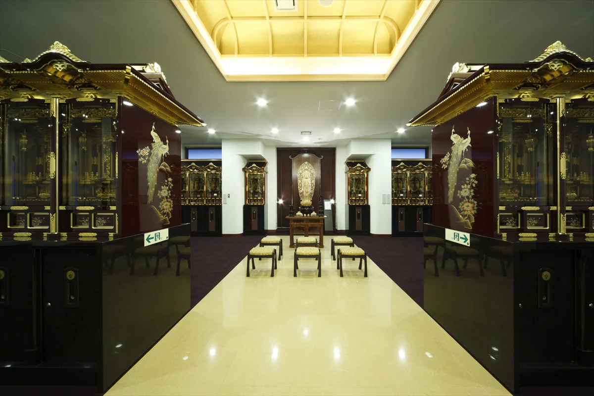 納骨堂　納骨壇施工実績画像