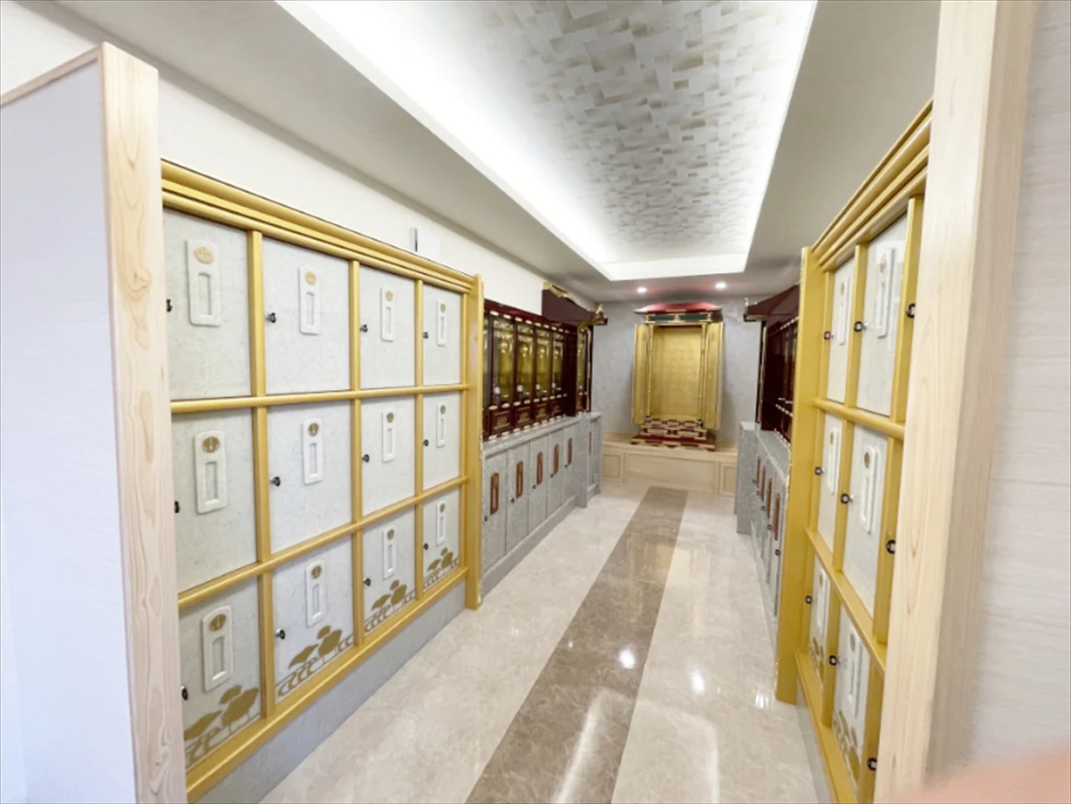 納骨堂　納骨壇施工実績画像