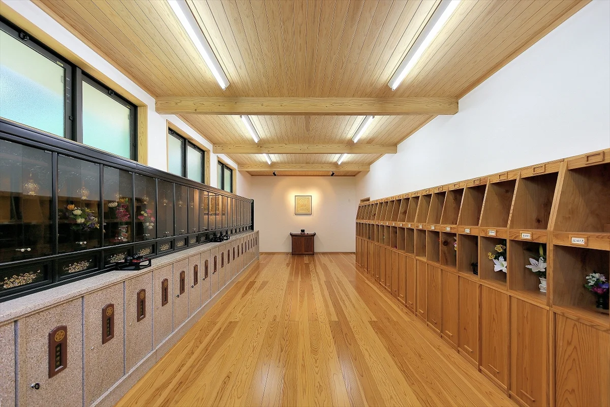納骨堂　納骨壇施工実績画像