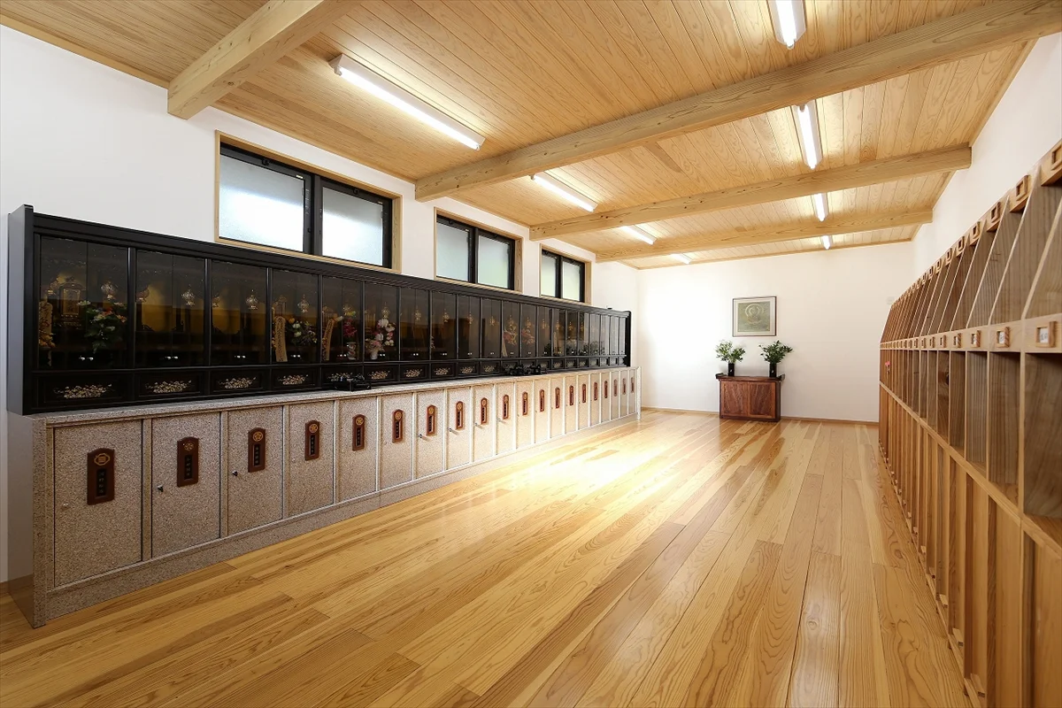 納骨堂　納骨壇施工実績画像