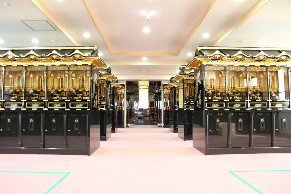 納骨堂　納骨壇施工実績画像