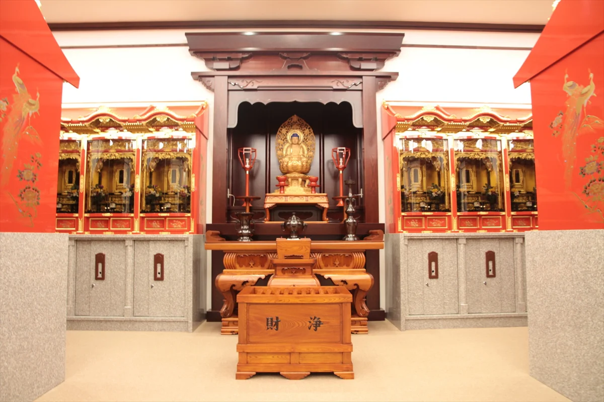納骨堂　納骨壇施工実績画像