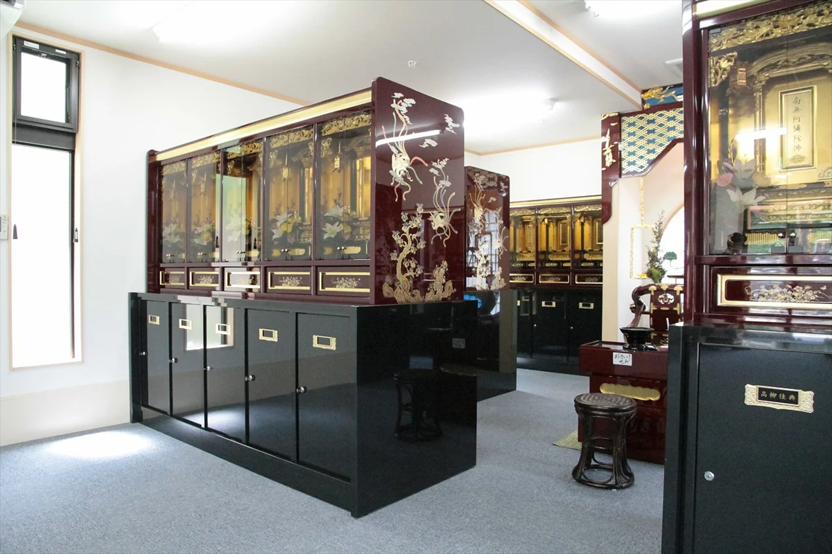 納骨堂　納骨壇施工実績画像