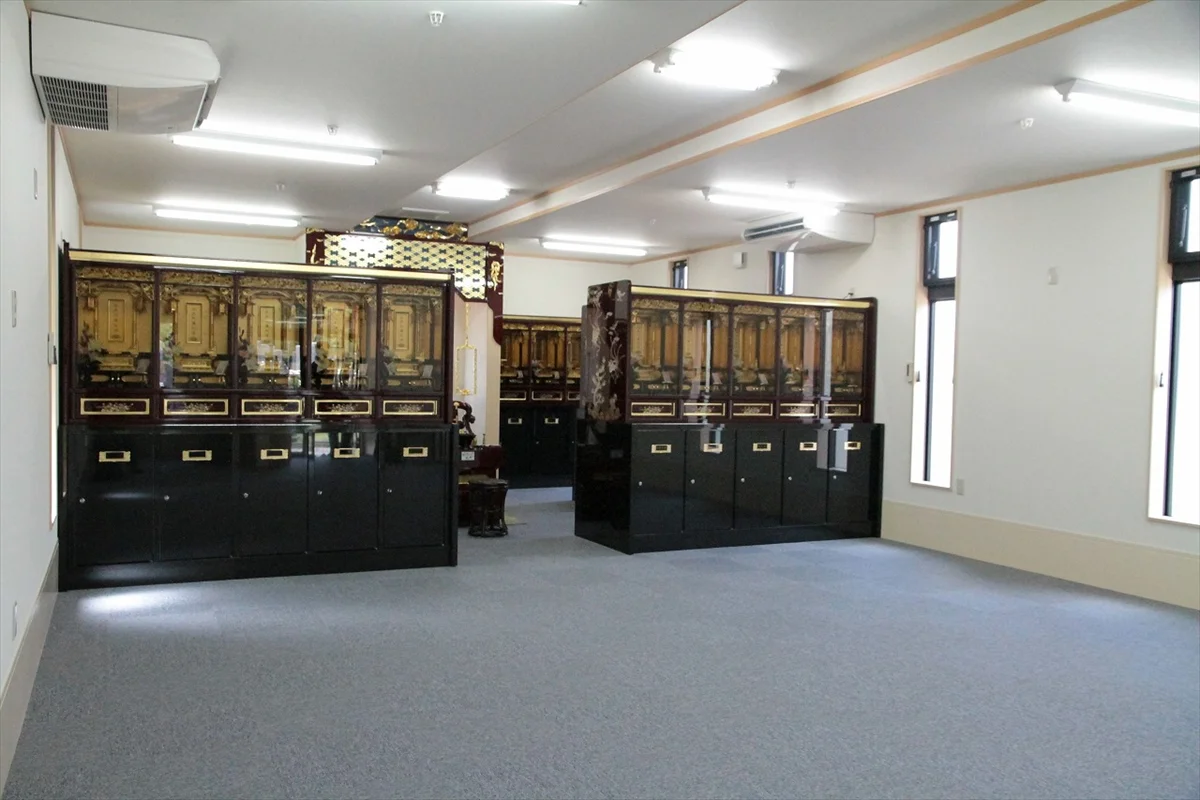 納骨堂　納骨壇施工実績画像