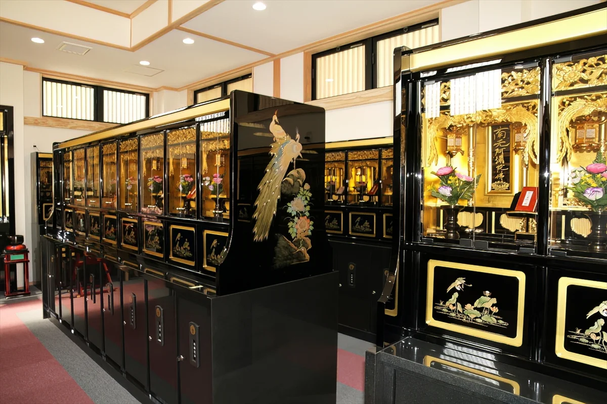 納骨堂　納骨壇施工実績画像