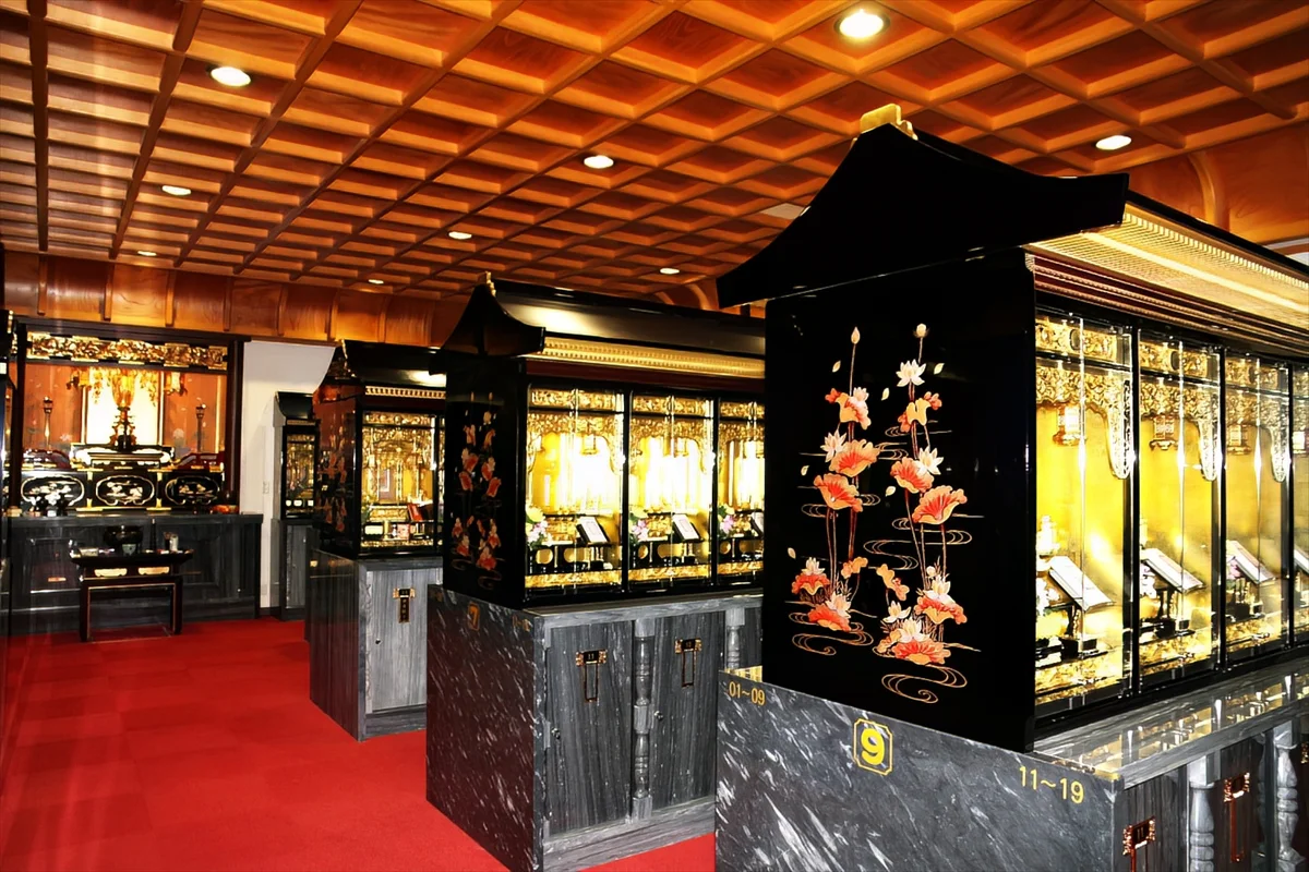 納骨堂　納骨壇施工実績画像