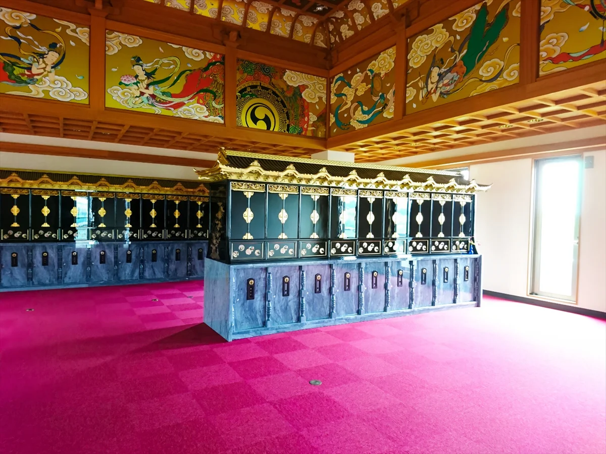 納骨堂　納骨壇施工実績画像