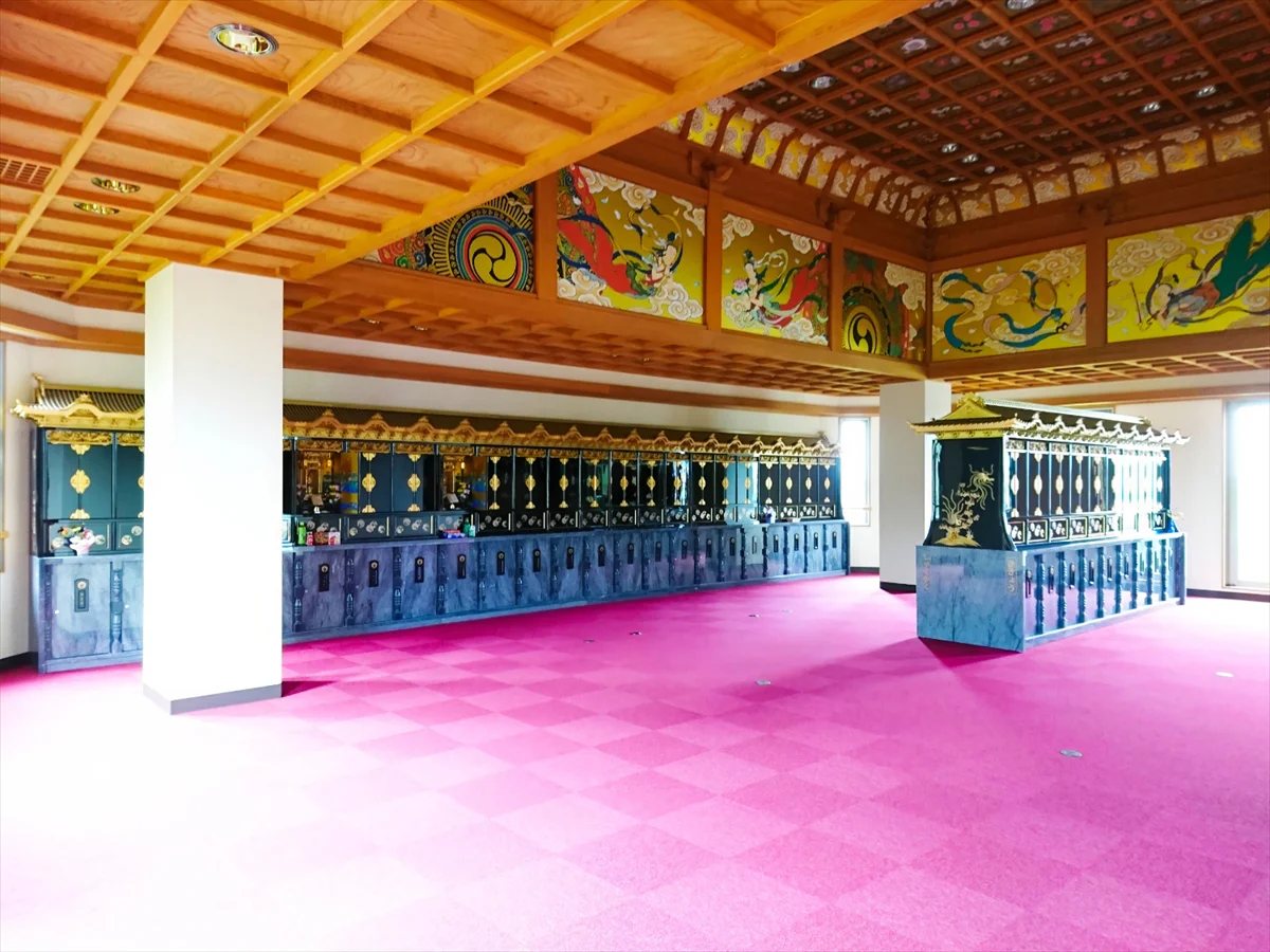 納骨堂　納骨壇施工実績画像