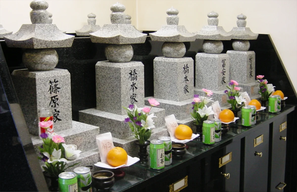納骨堂　納骨壇施工実績画像