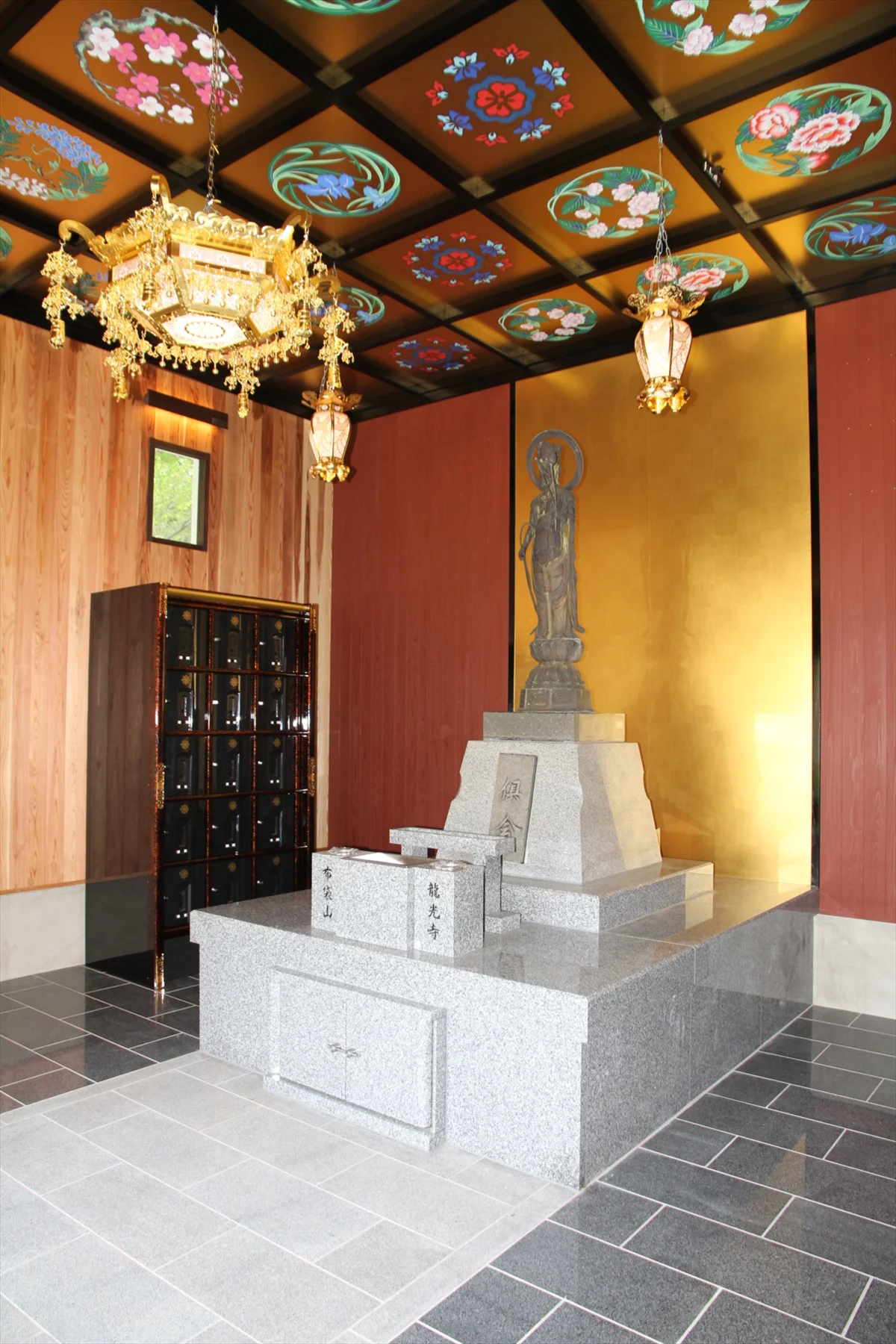 納骨堂　納骨壇施工実績画像