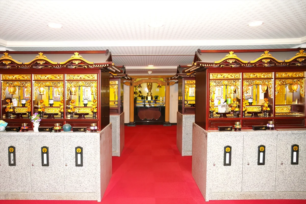 納骨堂　納骨壇施工実績画像
