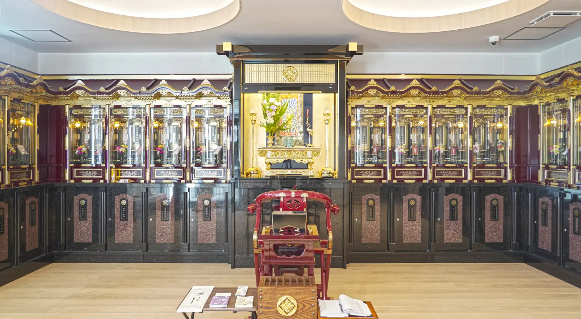 納骨堂　納骨壇施工実績画像