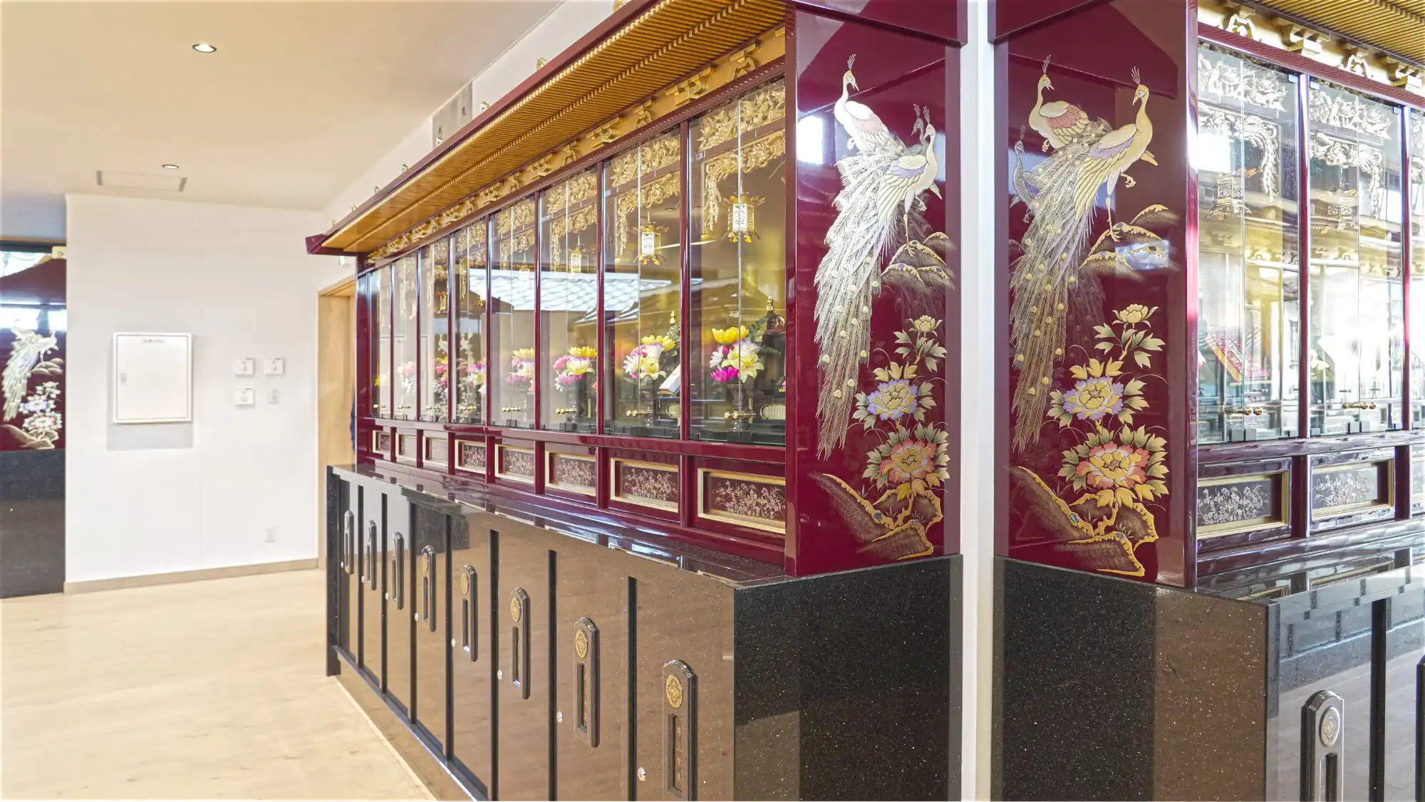 納骨堂　納骨壇施工実績画像