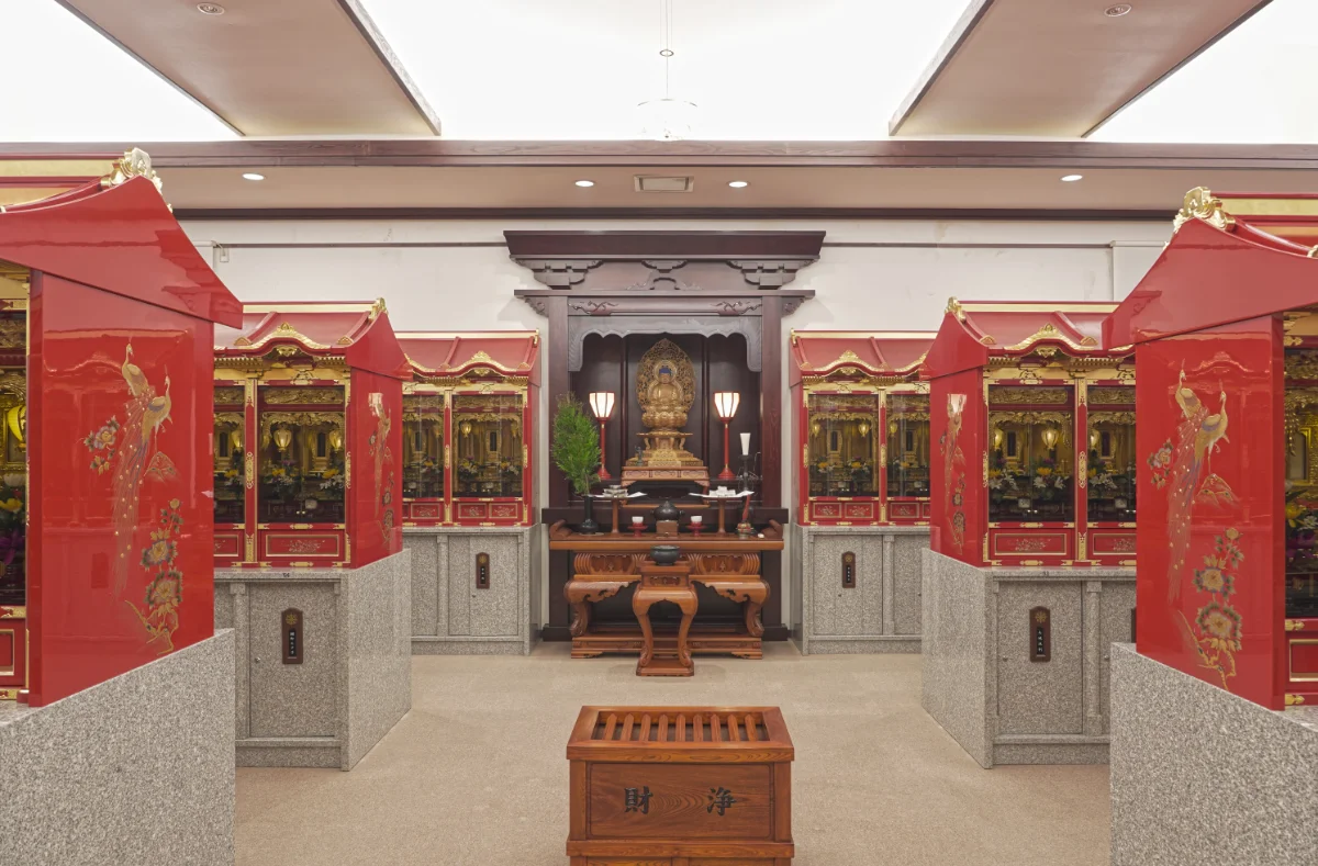 納骨堂　納骨壇施工実績画像