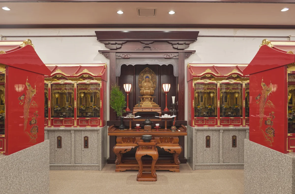 納骨堂　納骨壇施工実績画像