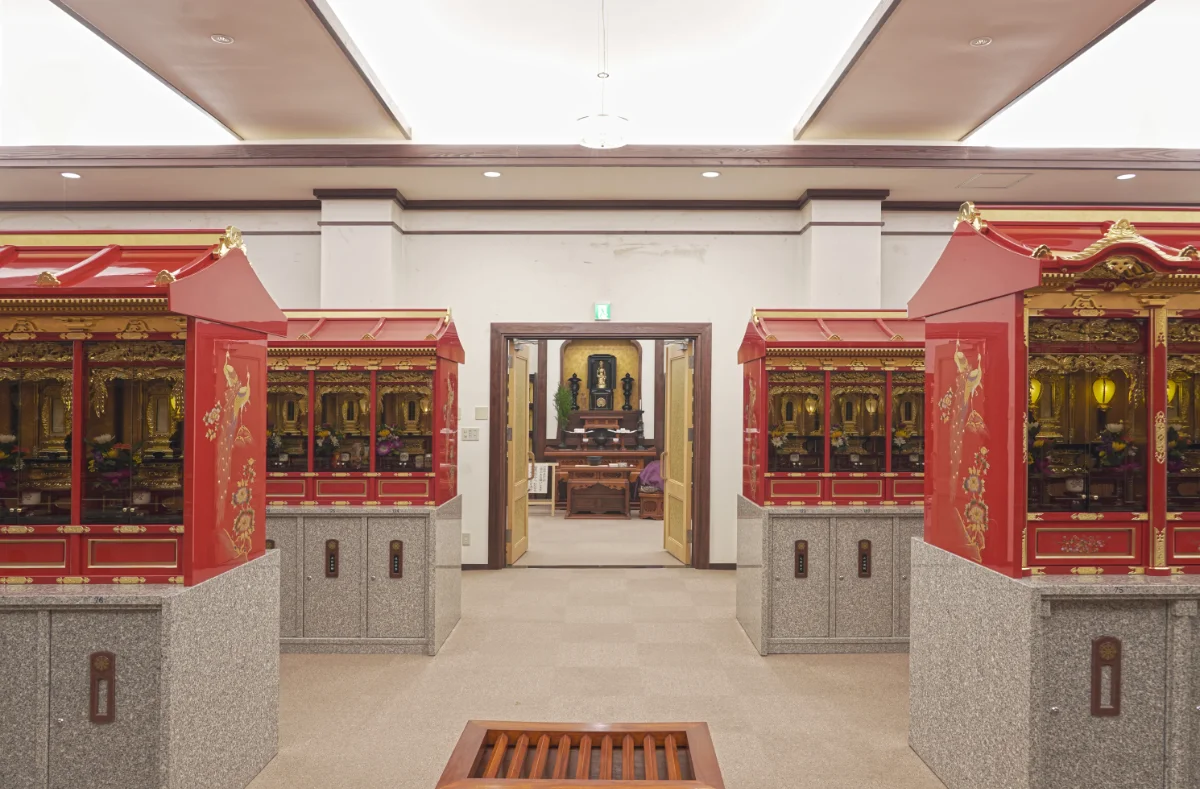 納骨堂　納骨壇施工実績画像