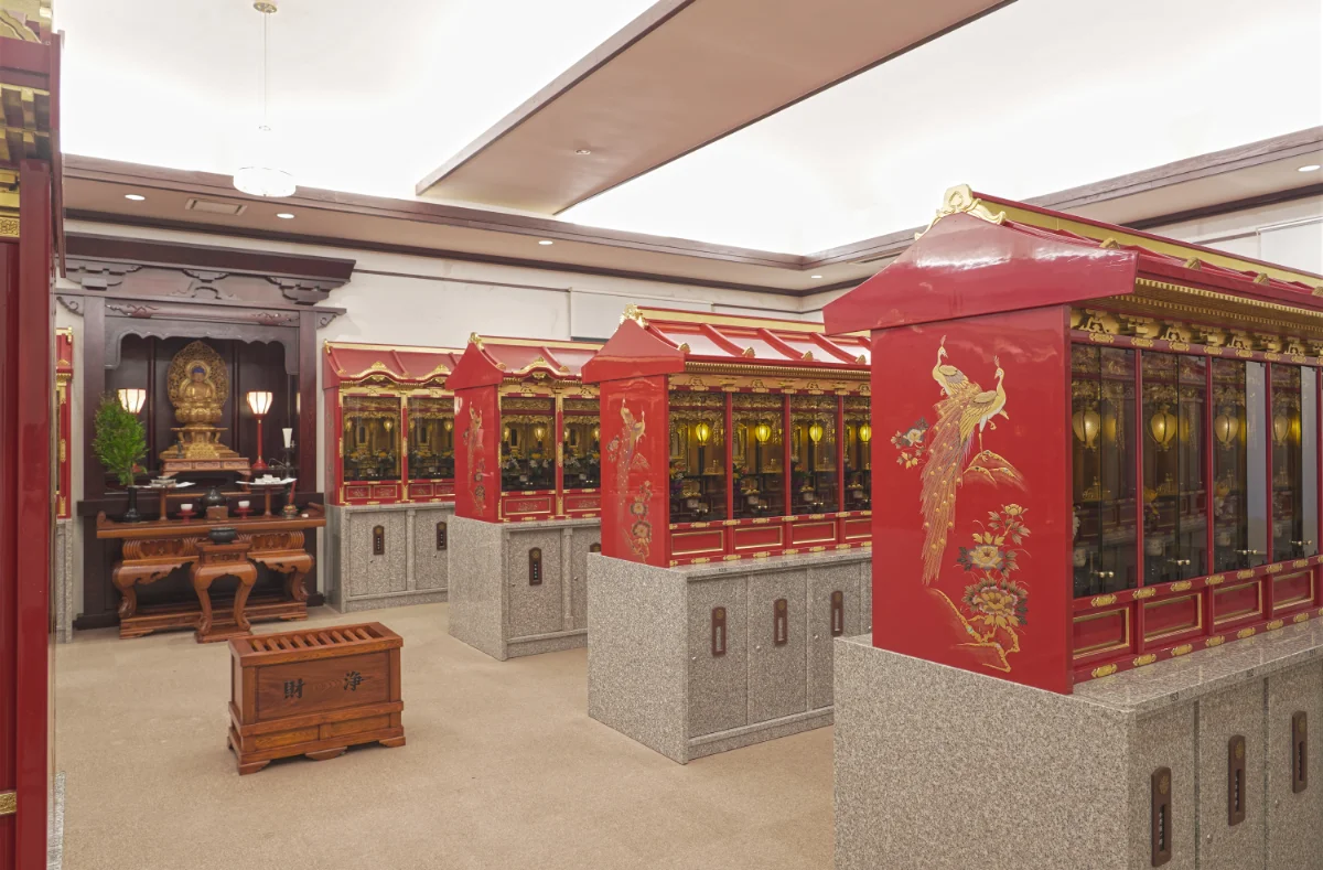 納骨堂　納骨壇施工実績画像