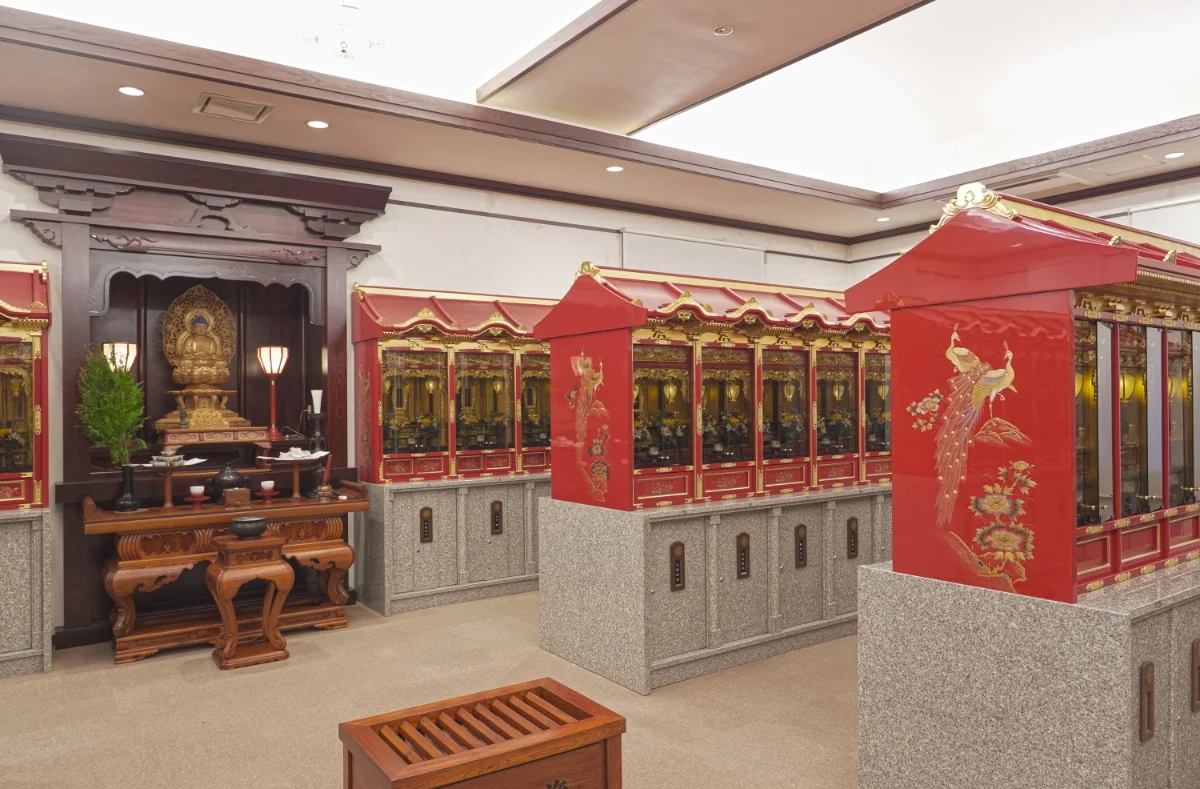 納骨堂　納骨壇施工実績画像