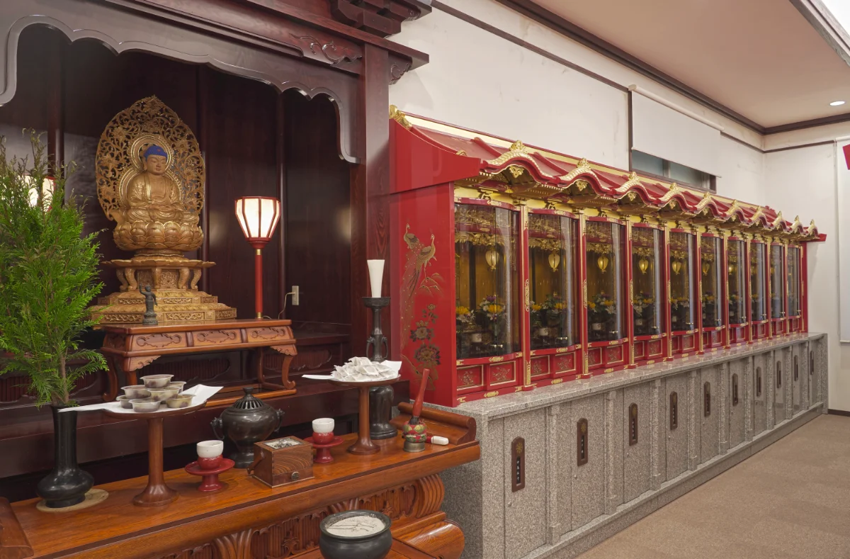 納骨堂　納骨壇施工実績画像