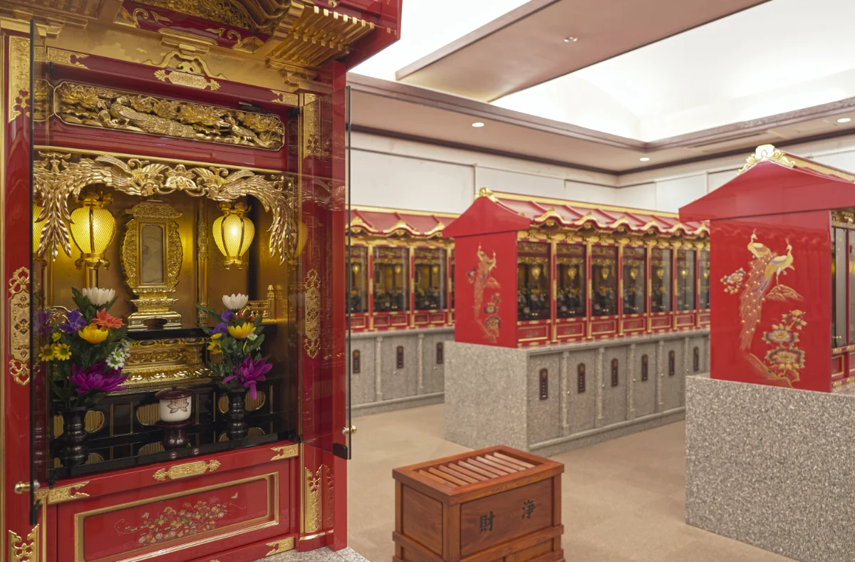 納骨堂　納骨壇施工実績画像