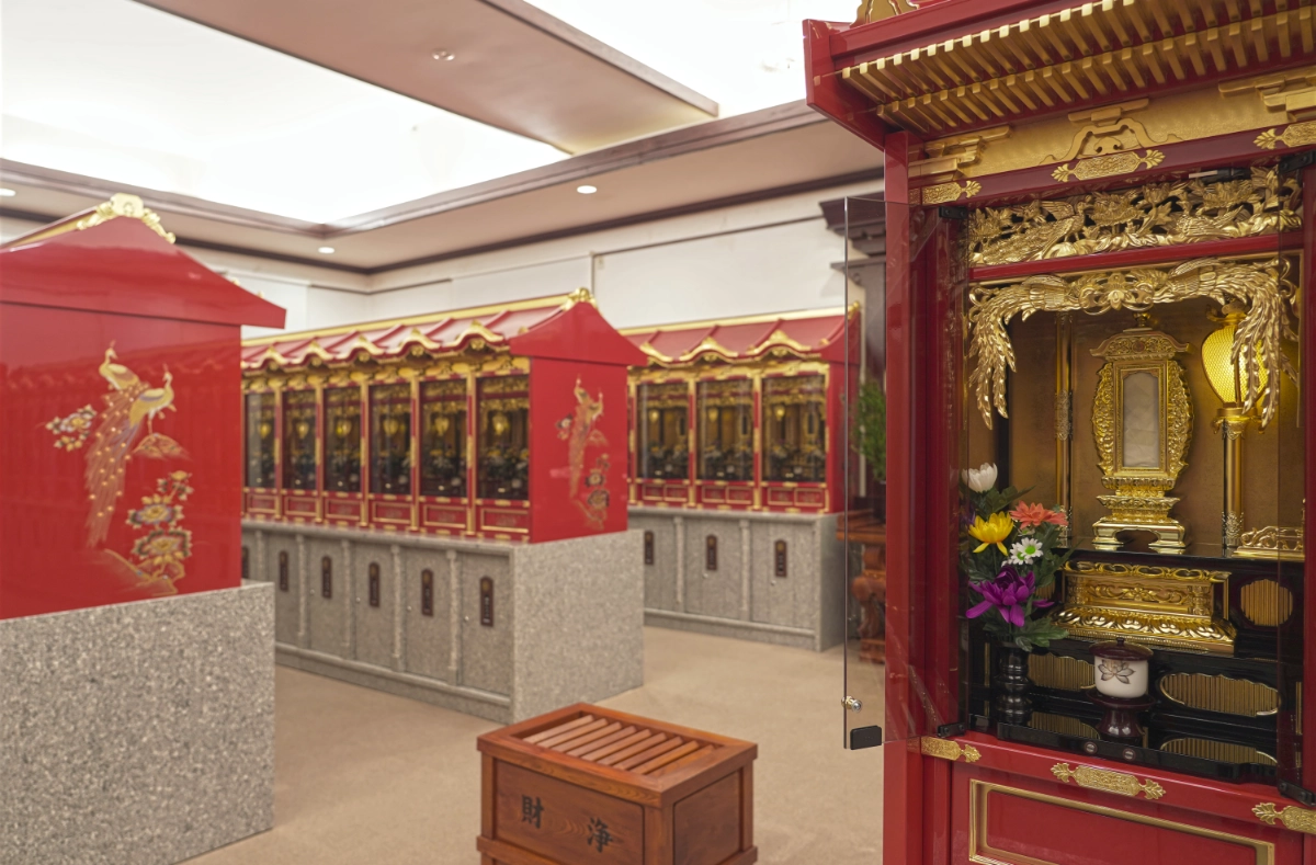 納骨堂　納骨壇施工実績画像